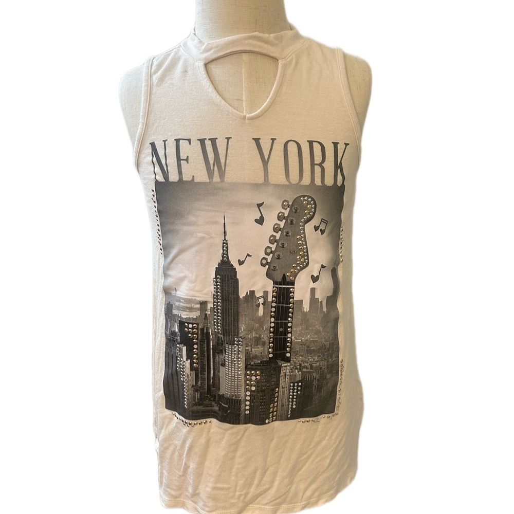 Justice Cream New York Graphic Tank Top